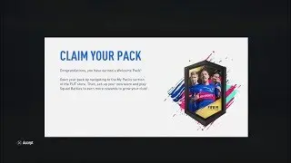 FIFA19 - TODAY FREE PACK : WELCOME PACK