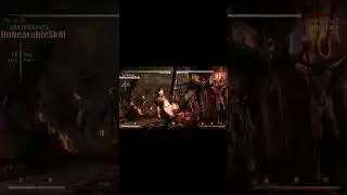 LEATHERFACE MAX DAMAGE | 63% COMBO 😱🔥 #mkx #mk #fgc #fightinggames #swag #combo #viralvideo #shorts