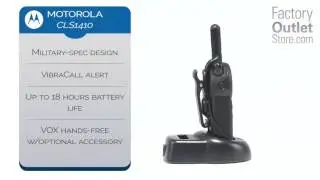 Motorola CLS1410 Two Way Radio