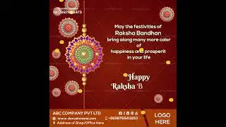 Corporate Raksha Bandhan wishes Greeting Video ||Rakhi wishes greetings
