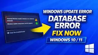 How to Fix “Potential Windows Update Database Error Detected” in Windows 10/11