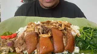 Local Pork With Bamboo Shoots Mukbang | Naga Mukbang | Naga Food | Naga Food Mukbang | Bite Of Naga 