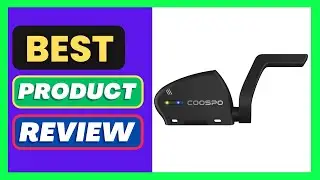COOSPO Cadence and Speed Sensor, 2 in 1 Bluetooth ANT+ RPM