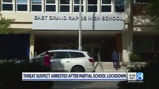 Threat sparks partial lockdown at 2 EGR schools; 1 jailed