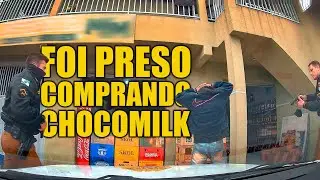 TR4FIC4NTE NUTELLA &eacute; preso COMPRANDO LEITINHO