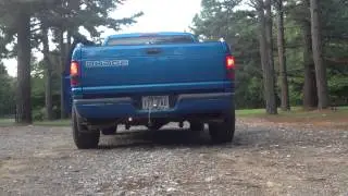99 Dodge Ram True Dual Straight Pipe