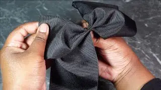 How to fold a cheer bow WITHOUT a template | Ultimate Bow Studio