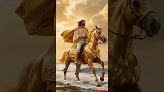 Jesus ist King #shorts #jesus #viral #horse #gold #water #riding #jesusisking #explore #reels