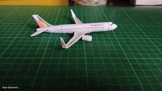 Philippine Airlines A320-200 (RP-C8934) Papercraft Model 🇵🇭