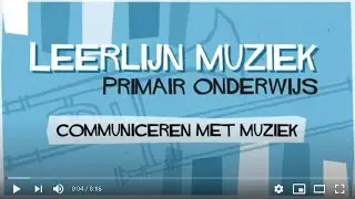 Leerlijn Muziek - Communiceren met muziek door Demelza Hiddinga