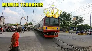 Kejadin UNIK saat MOMEN Terakhir Kereta Canggih KUJR Keliling Jakarta