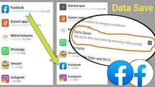 facebook data saver / facebook data saver setting / facebook data saver on kaise karen