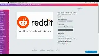 How to buy reddit account with karma