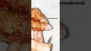 very simple and easy nailart design with brush #latestnailartdesign #youtube #shots #shortsviral