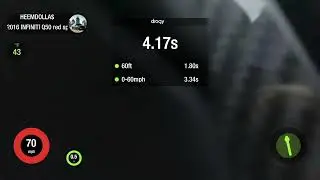 New PB 1/4 time with FBO E85 Q50 RED SPORT DRAGY RESULTS