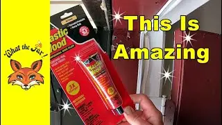 How to Use/Apply￼ Plastic Wood Filler Hole Repair Dap Fill & Re-drill
