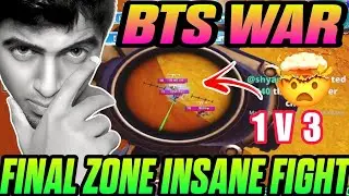 💥 1v3 Final Zone CLUTCH! BTS WAR 🔥 Tamil BGMI Insane Ending | HEADSHOT DOMINATION 🎯