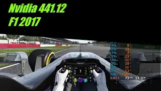 NVidia driver 441.12 F1 2017 - Testando o driver em gameplay