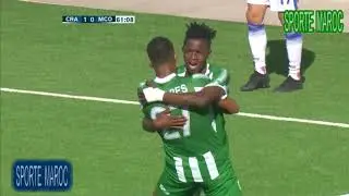 ملخص مباراة شباب الريف الحسيمي مولودية وجدة 1-1