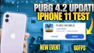 iPhone 11 l Gaming test l New update l PUBG v4.2 #pubgmobile #iphone 