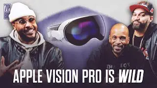 Melo, Bomani Jones & Mero Hilarious Reactions to Apple Vision Pro Being Used in Public