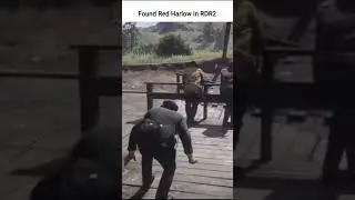 Found Red Harlow in rdr2  #rdrd2  #funnyshorts #gaming