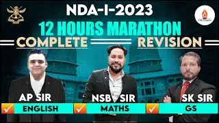 12 HOURS MARATHON | NDA I 2023 | THE COACH DEFENCE ACADEMY