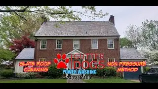 Slate Roof Cleaning Maryland & Virginia