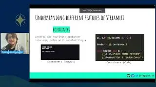 Pyjamas 2022 - Siddharth Gupta -Streamlit to Build  Deploy Apps like a Data Scientist