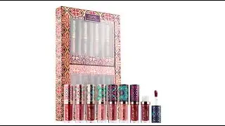 Tarte Posh Pout Quick Dry & Glossy Lip Set (Holiday 2017) | Lipstick Unboxing & Swatches