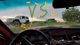 Progressive #tuning #Jeep Wrangler #Rubicon .Short VS Long JL body on the #offroad track #бездоріжжя