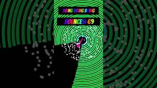 INSANE 500+ CIRCLE ESCAPE!!! #satisfying #bounce #shorts #viral #music #games #insane