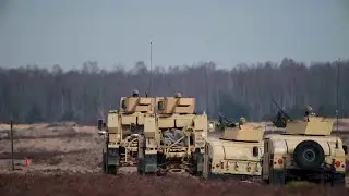 US Army Convoy live-fire exercise