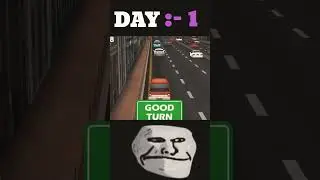 || Day 1 vs Day 2 vs Day 3 in car drift || #shorts #video