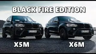 BMW X5M and X6M Black Fire Edition (2017)