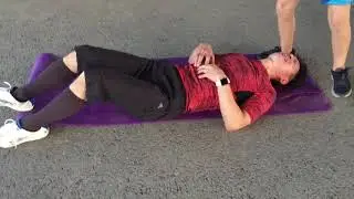 足上げ腹筋対決💪🏽💪🏽💪🏽