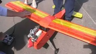 RCRedBaron's First Nitro Plane!  That was Fun Flying!