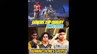 🇮🇳Admino Sad Godlike💛 Not Qualify BMPS 2025🥵 Zap & Spower React Genesis🔥 #shorts #shortsfeed #bgmi