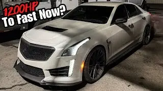 This Car Is Too Powerful! EVERYTHING Is Maxed Out On My CTSV 
