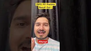IBPS PO Result 2025 | IBPS PO Prelims Result 2025