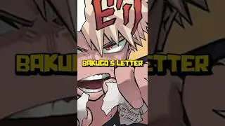 Deku Writes a Letter to Bakugo and Class 1-A Reacts | My Hero Academia Vigilante Deku Arc Explained
