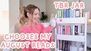 TBR jar chooses my august reads! 🫙✨