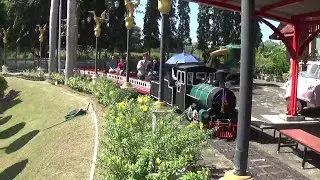 Pattaya, Thailand 2025-Mini Siam Model Village Railway with Train Ride