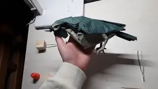 종이 한장으로 일본 흰눈새 접기(카미야 사토시)