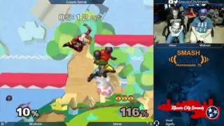 STS17 - Wolven (Samus) vs Mew (Sheik) - Melee Losers Semis
