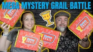 Mega Mystery Grail Funko Mystery Box Battle! 18 #MysteryGrail Boxes, Candy, and Tokens!