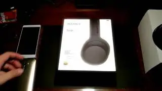 Sony h.ear on MDR-100ABN Quick Unboxing