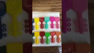 Braces Colors Stain Test: Part II  #braces #bracescolors #orthodontics #orthodontist #bracestips