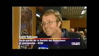 ÉDITION SPÉCIALE DU JOURNAL DE 19H DE RTL-TVI SUR LE BYE BYE BELGIUM DE LA RTBF (2006)
