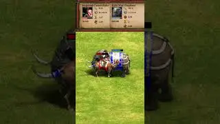 Imperial Camel Rider vs Elite War Elephant (AoE2) #Shorts